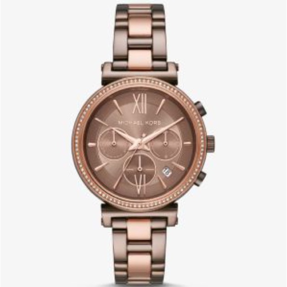 Authentic Michael Kors Sophie Pave bracelet watch